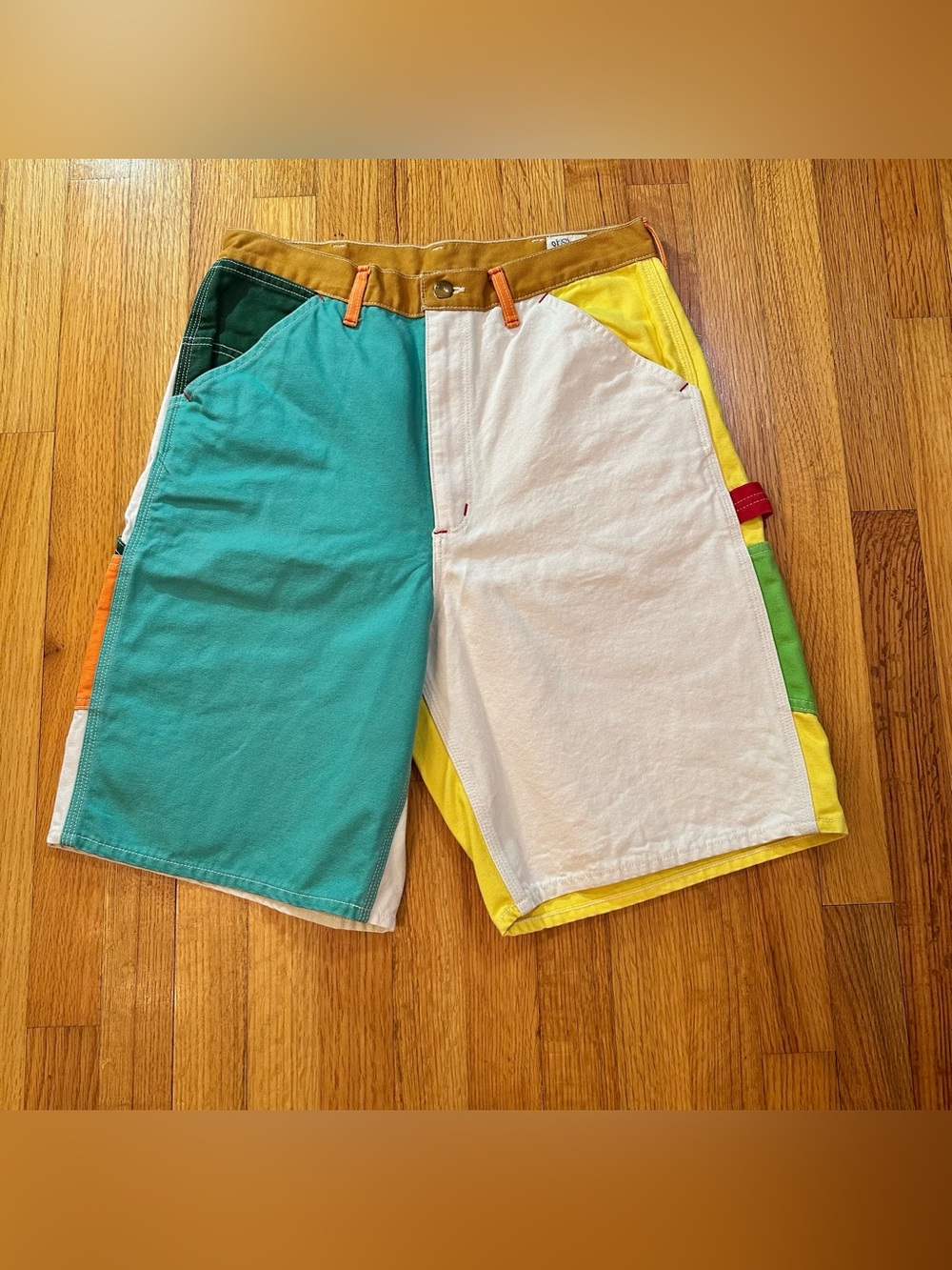 Orslow Japanese brand  painter shorts Mix  milticolor size S (@) - Picture 5 of 8